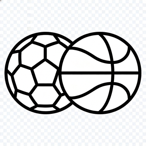 足球篮球网站Logo标志